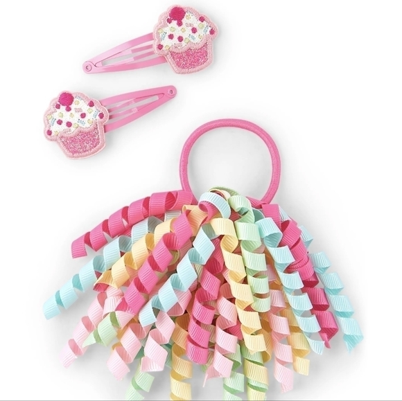 Gymboree Other - 3 for $20 🎉 3pc Cupcake Curly Hair set